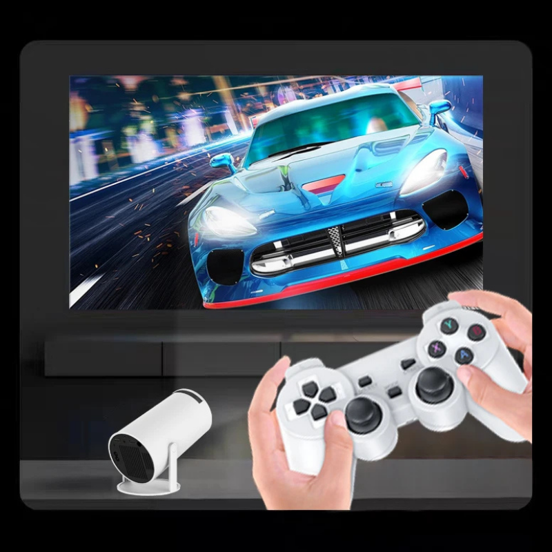 Console Retro X10 Plus com Projetor Portátil Integrado - Zert