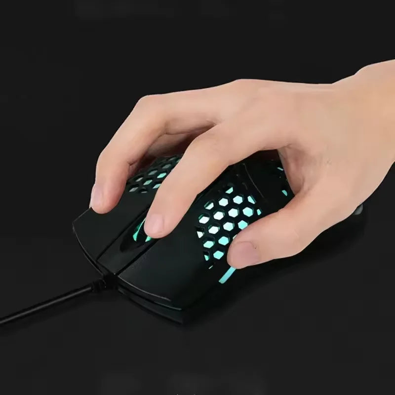 Mouse USB com LED RGB - Zert