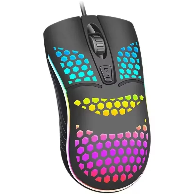 Mouse USB com LED RGB - Zert