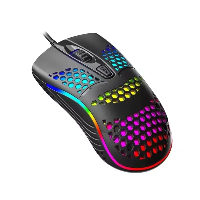 Mouse USB com LED RGB - Zert