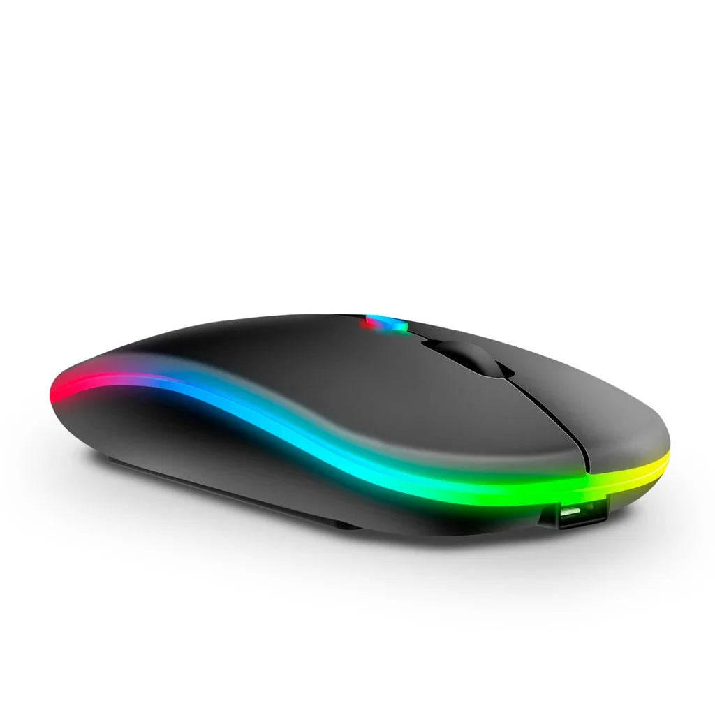 Mouse Sem Fio Recarregável RGB - Zert