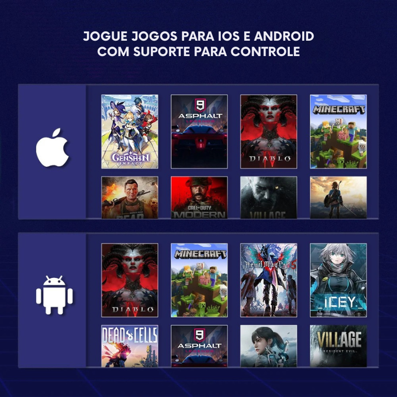 GameSir X2s – Controle Móvel com Hall Effect - Zert