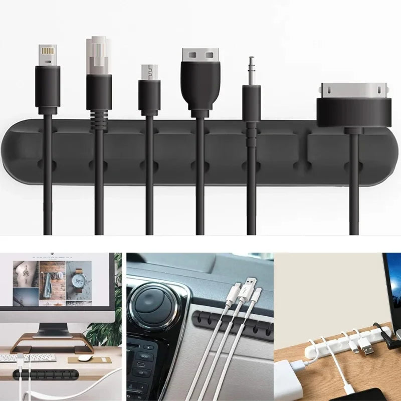 Organizador de Cabos em Silicone - Zert