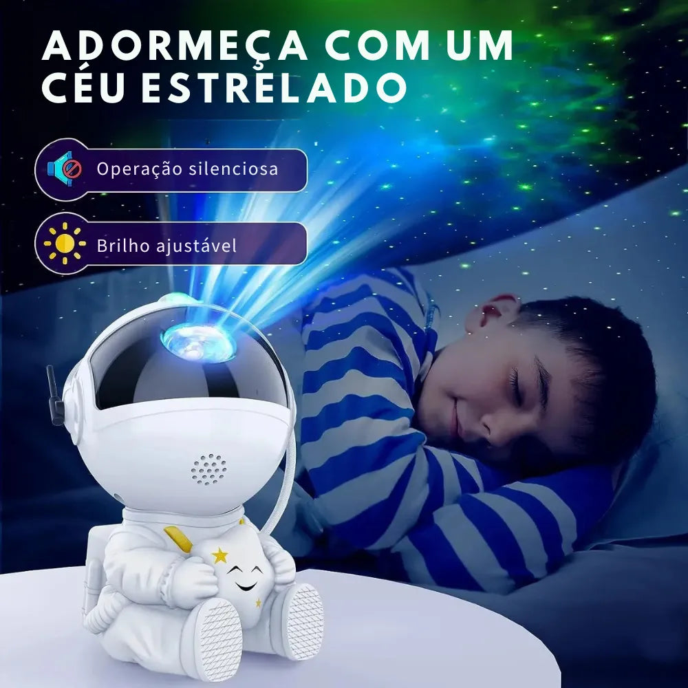 Projetor Galáxia Astronauta - Zert