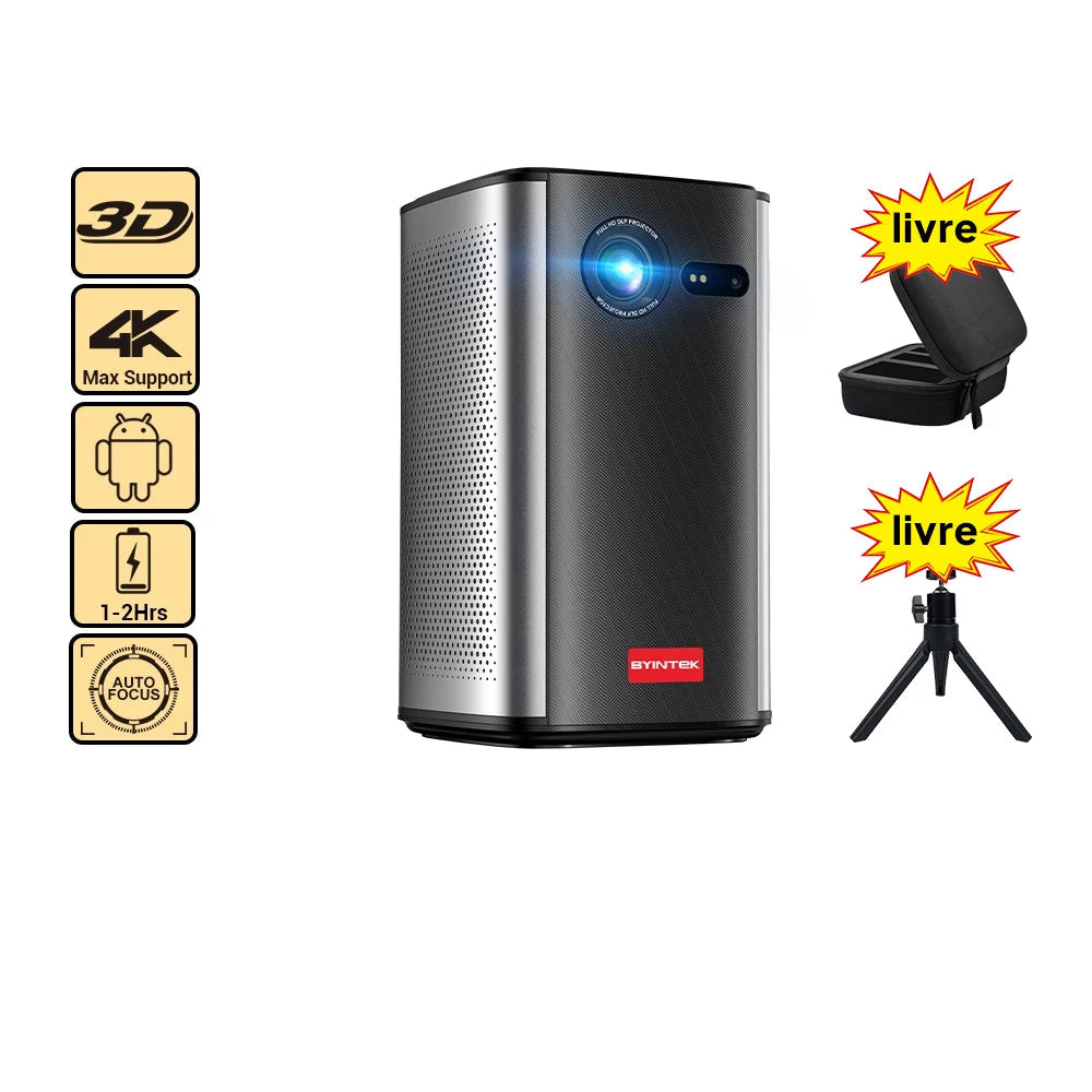 Projetor Portátil BYINTEK P70 – Zert