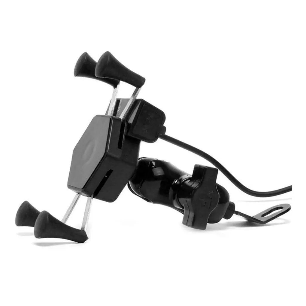 Suporte de Celular para Moto com Carregador USB – Zert