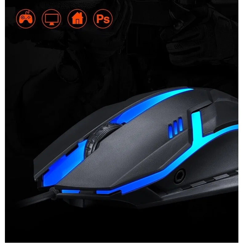 Mouse com Fio Gamer 3000 DPI - Zert