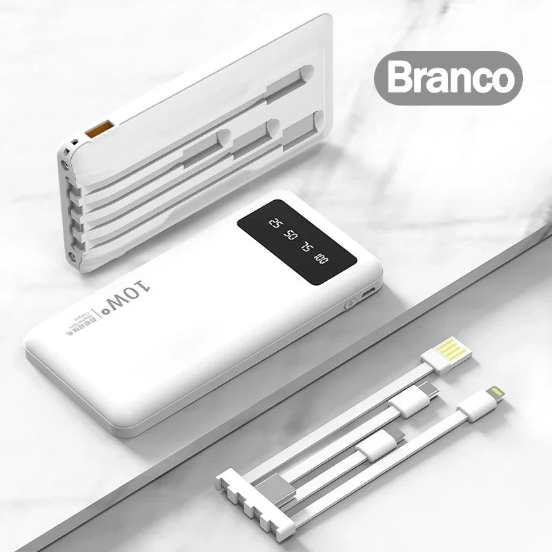 Power Bank BETTDOW 4 em 1 10000mAh com LED - Zert