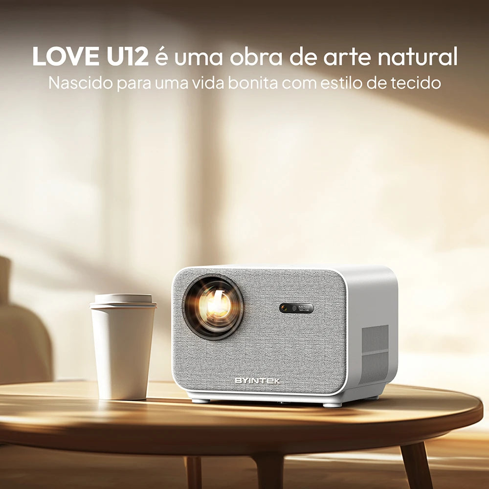 Projetor BYINTEK LOVE U12 Full HD 1080p - Zert