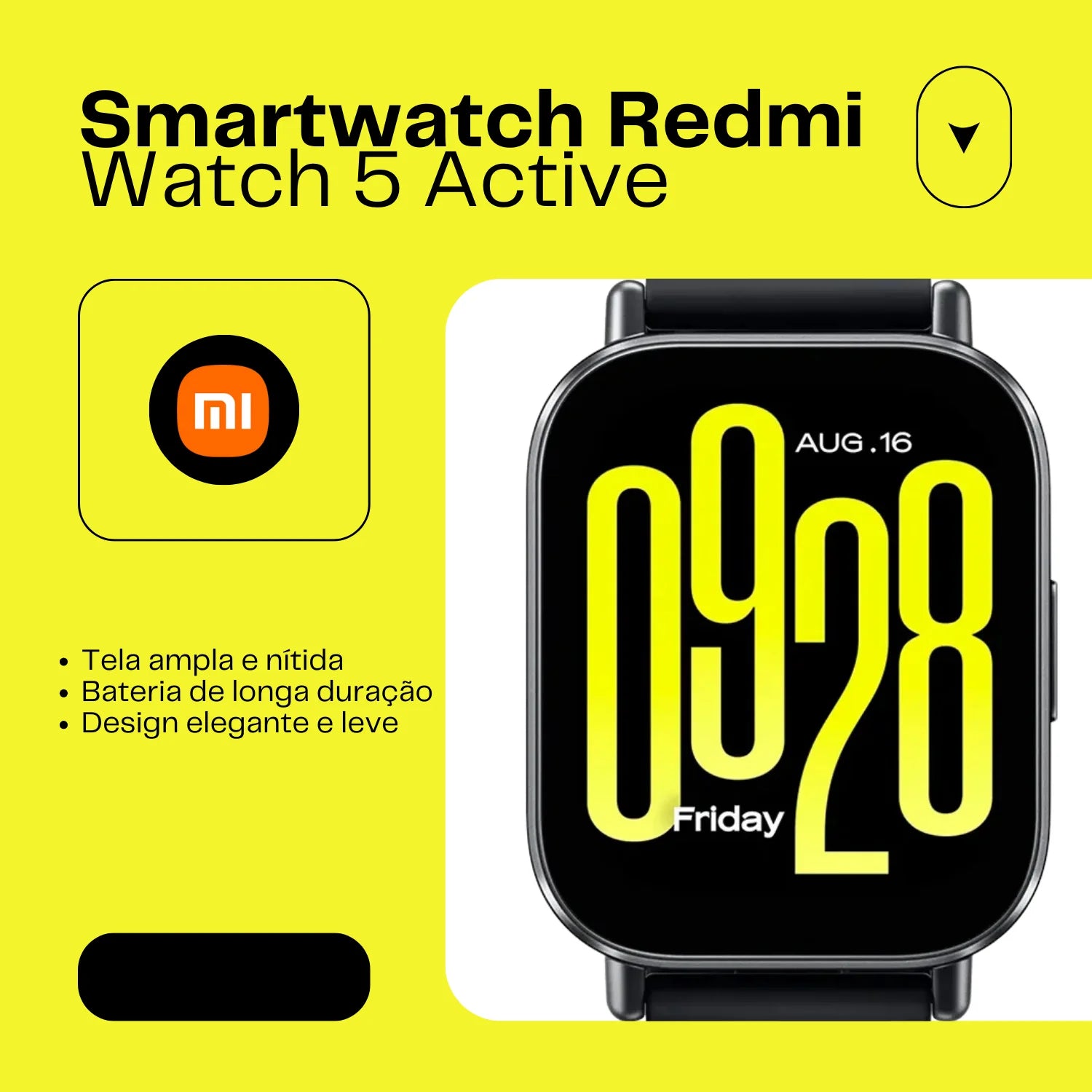 Smart Watch Redmi Watch 5 Active - Zert