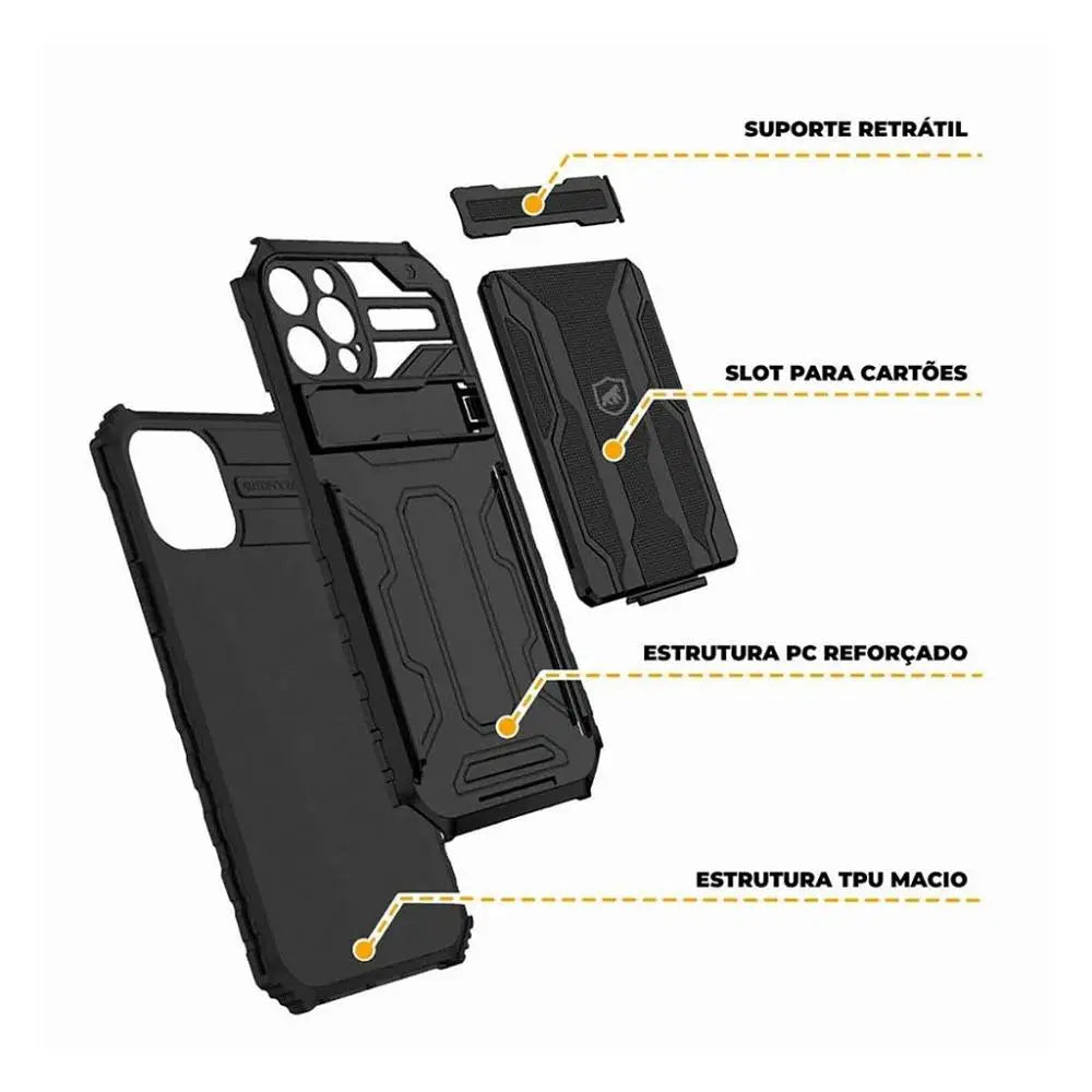 Snap Guardian Gshield para Samsung Galaxy S23 Plus - Zert