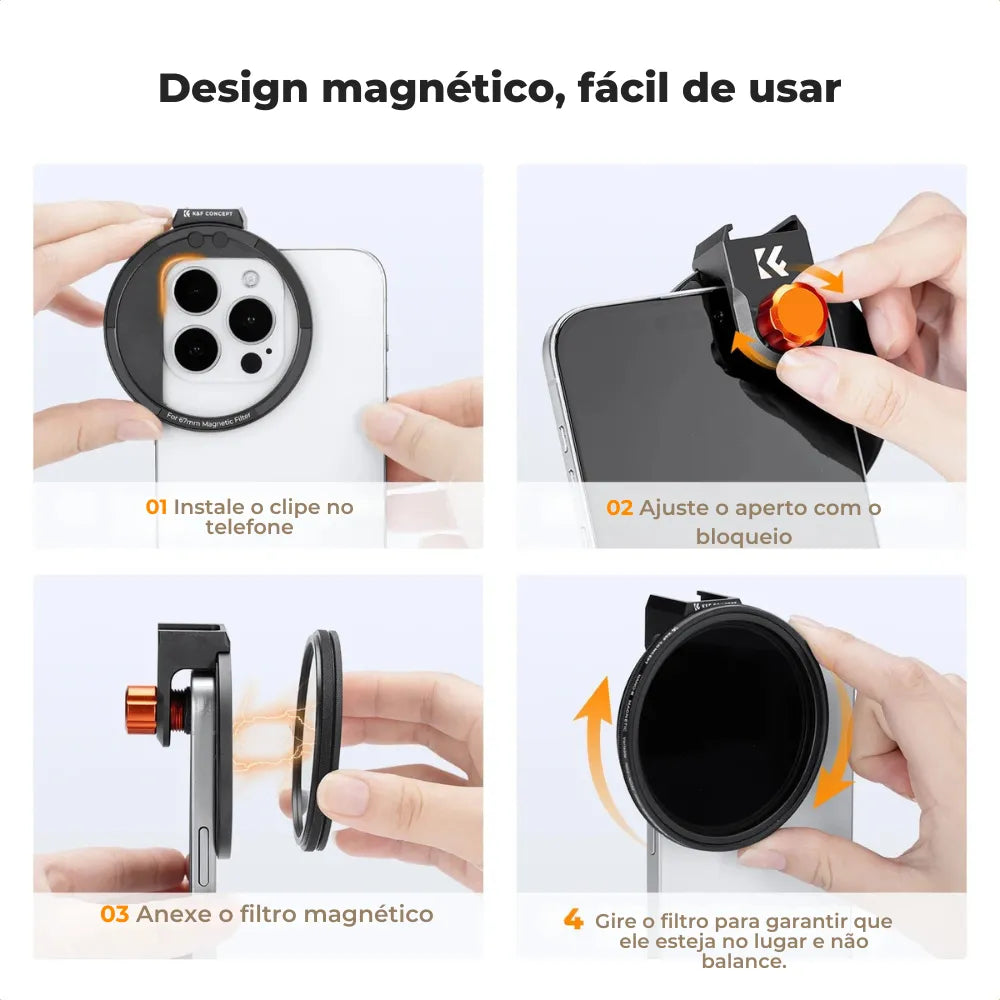 Filtro Magnético K&F Concept - Zert